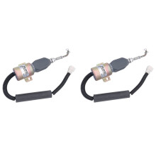 2X Flameout Solenoid Valve KM493-A-1111010 for Kipor Generator
