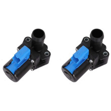 2X HVAC Radiator Heater Control Valve for  Escape Fiesta Fusion Connect Engine Coolant Bypass Valve BM5Z-18495-A