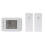 Wireless Transmission Thermometer LCD Digital Alarm 1