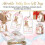 (Pink Bear, A) Bear Baby Gift Cards with Strings - Reusable 3