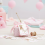 (Pink Bear, A) Bear Baby Gift Cards with Strings - Reusable 8