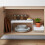 Foldable Storage Shelf for Bathroom & Kitchen 1