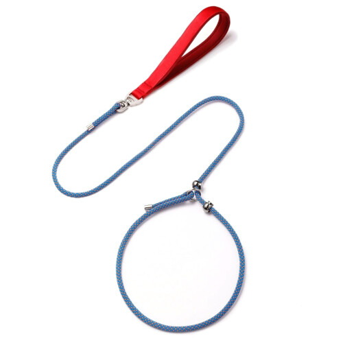 (Red Blue, 1.2M) Anti-Pull Dog Leash for Small/Large Pets (50 Char) 2