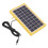 Bærbart 9V polysilisium solcellepanel 220x135mm 5