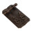 Antique Brass Drawer Pull Handle12x7cm 6