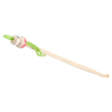 80 Pcs Assorted Color China Doll Top Wood Earwax Scoop Earpick