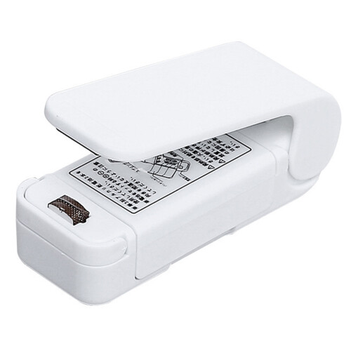 (White) Mini Electric Bag Sealer for Food Storage
