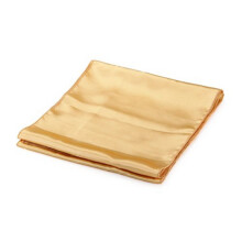 2X Runner Table Cloth Centre in Satin Gold 30 x 275 cm