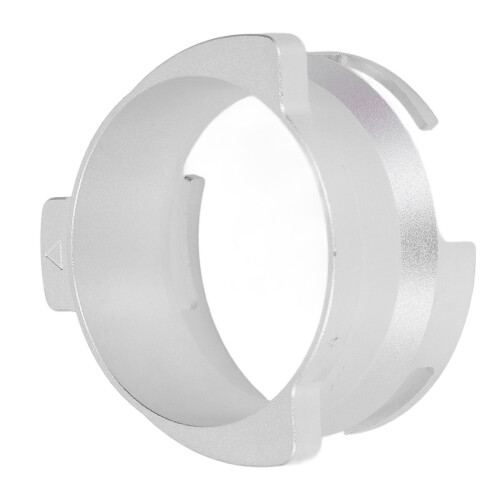 54mm Dosing Funnel for Coffee – Silver 1