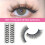 3D Fluffy Black False Eyelashes for Cosplay 1