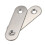 50mmx16mm Straight Repair Joining Mending Flat Plate Bracket 30pcs 6