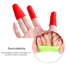 Silikon-Fingerschutz, 40 Stück Fingerschutz-HeißKleber-Werkzeug Fingerkappen Silikon-Fingerschutz, Antihaft-Fingerabdeckung zum NäHen, Wachs, Harz,
