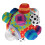 Baby Sensory Fabric Rattle Ball 1