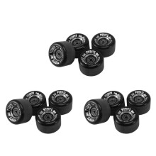 PUENTE 12 Pièces Roues de Planche à Roulettes 70X42Mm 7 Pouces Planche à Roulettes Longboard Roues Accessoires de DéRive