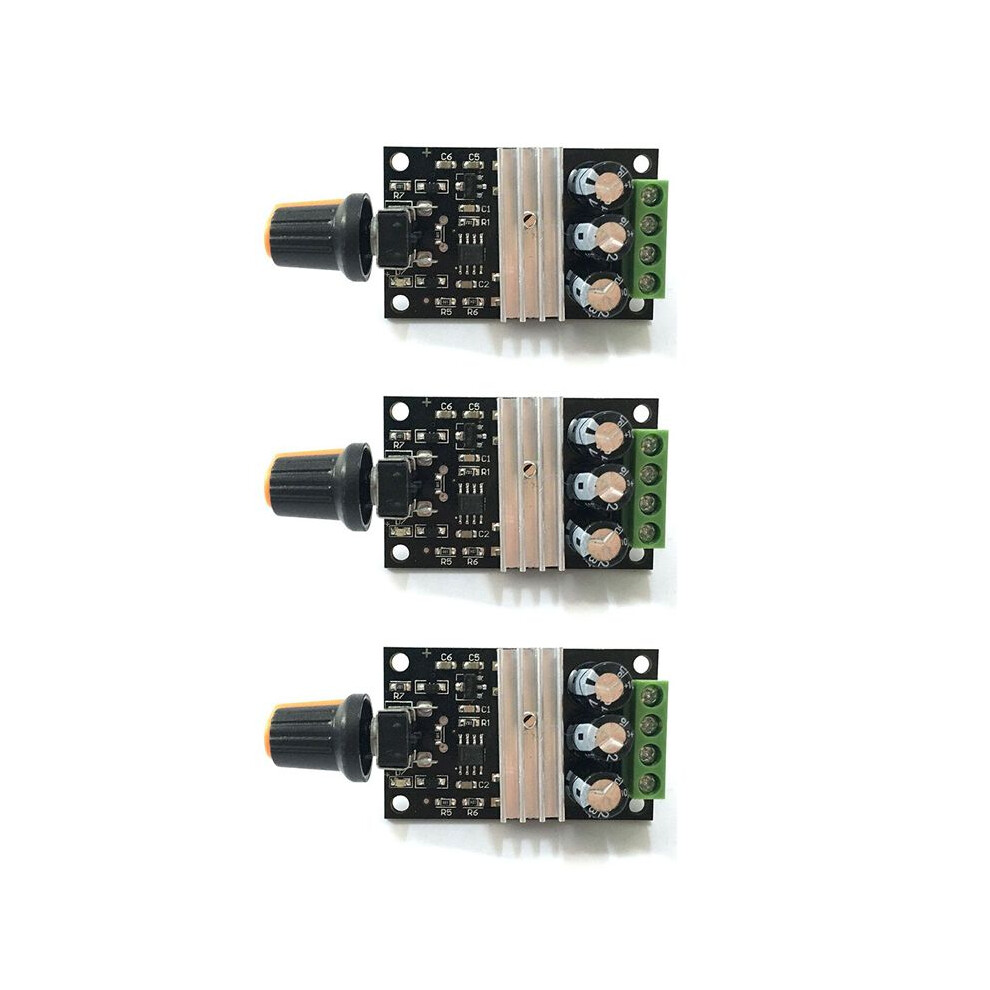 3X 6V 12V 24V 28Vdc 3A 80W Pwm Motor Speed Controller Regulator Adjustable With Potentiometer 6032340531146
