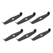 6X Brush Cutter Grass Trimmer Knife Cutting Steel Blade 2 Tooth 2T Trimmer Blade 305 X 25.4 X 3Mm
