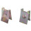 200Pcs Bronze Tone Spring Metal Car Door Panel Spire Screw U-Type Clips 2