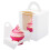 150 PCS Single Cupcake Boxes White Individual Cupcake Carrier Holders with Window Inserts for Bakery Wrapping Packaging 4