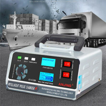 2X 400W 30A 12V/24V Automatic Car Battery Charger Pulse Repair Boat Trickle EU Plug