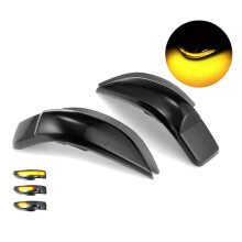 3X Car LED Dynamic Rearview Mirror Light Turn Signal Indicator for   Yaris XP130 Auris E180 Camry Prius