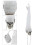LED Hanging Skull Decoration, Plastic, 2x CR2032 6