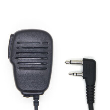 2X Schulter Fern Lautsprecher Mic Mikrofon PTT für IC-V8 V85 IC-F21 F20 F3 F4GS