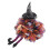 Witch Halloween Wreath with Hat, Legs & Broom 2