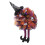 Witch Halloween Wreath with Hat, Legs & Broom 5