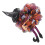 Witch Halloween Wreath with Hat, Legs & Broom 8
