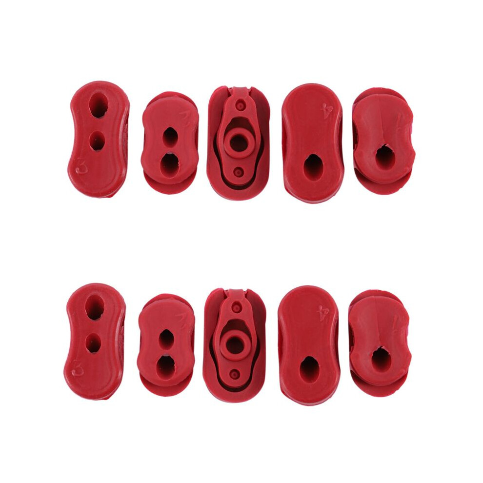 For M365 Electric Scooter Parts Charging Port/Pole Hole/Tail Power /Waterproof Rubber Plug,10Pcs Light 4712687057968