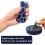 16Pcs Silicone Coaster, Drink Coaster with Holder, Coffee Coaster, Suitable for Bar, Desktop 4