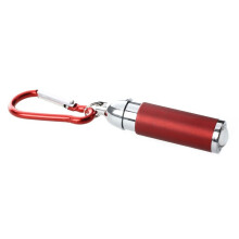 2X Outdoor Fishing LED Flashlight Torch Carabiner Keychain