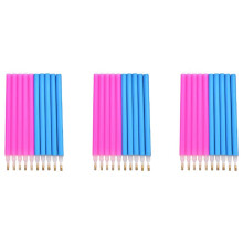 30 Stück Diamant Zeichnung Stickerei Bohrer Stift, Kupfer Spitze Bohrer Stift Werkzeug, Quadratischer Diamant Runder Diamant Korrektur Stift