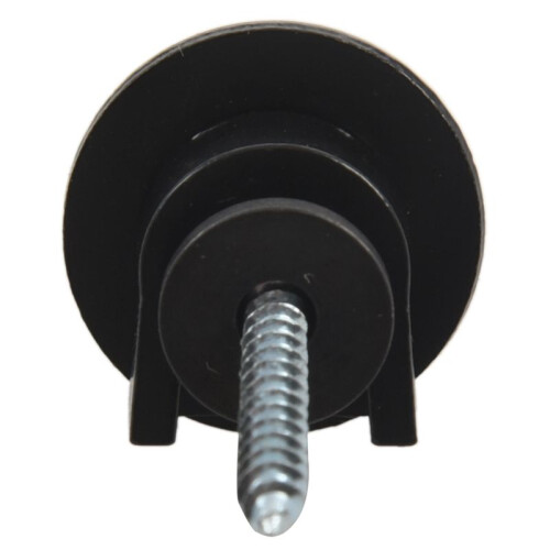 4X Attache Curroie Sangle Strap Lock Noir pour Guitare Basse Electrique