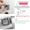 8X Power Push Button  Cover,Waterproof and Collision Resistant,for 25mm Mounting Hole A 4