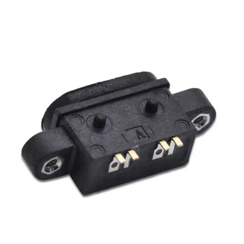 20 Pcs Micro-USB TYPE C 4Pin Waterproof Female USB C Socket Port with Screw Hole Power Charging Interface USB Connector 1