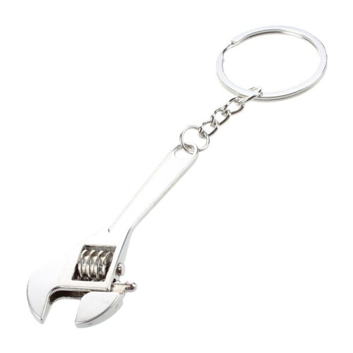5X Cle A Molette  Clef Porte-Cles Gadget Ajustable Outil Main Bricolage 2