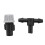 800Pcs(400 Pairs)Garden Irrigation Kit Adjustable Atomization Dripper Atomization Connection Tee Joint 7