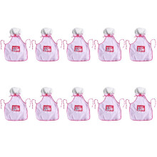 10X Childs Kids KochmüTze SchüRze Kochen Backen Junge MäDchen KöChe Junior Geschenk (Rosa)