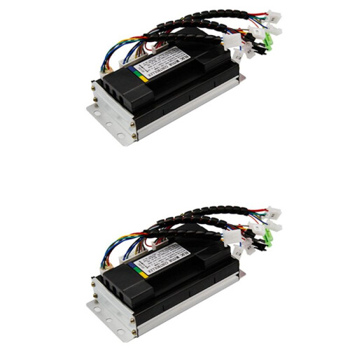 2X 48V/60V/72V Elektrische Fiets Sinusgolf Split Intelligent Motor Speed Controller 1500W E-Bike Controller Accessoire
