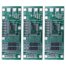 3X 24V 6S 20A 18650 Li-Ion Batería de Litio Protección Solar Iluminación Bms Pcb Con Equilibrio para Ebike Scooter