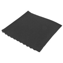60 Pcs Black Acoustic Panels Soundproofing Foam Acoustic Tiles Studio Foam Sound Wedges 2.5 x 30 x 30cm