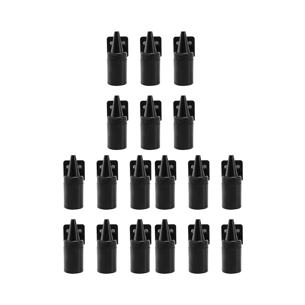 18Pcs Deer Alert For Vehicles Avoids Deer Collisions Car Deer Warning Ultrasonic Wildlife Warning For Auto Black 4713981576391