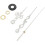 2X Quartz Clock Movement Mechanism Module Repair DIY Kit with Hands 5
