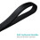 2X Reflective Dog Leash 6Ft Long,Traffic Padded Two Handle ,Double Handles Lead for Training Control - Handle Leashes 3
