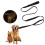2X Reflective Dog Leash 6Ft Long,Traffic Padded Two Handle ,Double Handles Lead for Training Control - Handle Leashes 6