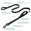 2X Reflective Dog Leash 6Ft Long,Traffic Padded Two Handle ,Double Handles Lead for Training Control - Handle Leashes 8