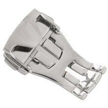 5 Stücke 18mm Edelstahl Deployant Uhrenarmband Faltschließe für , Glatt 18 mm