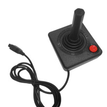 4X Gaming Joystick Controller for 2600 Game Rocker with 4-Way Lever and Single Action Button Retro Gamepad