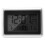 4X Digital Wall Clock, Large Lcd Display, Battery Operated, Indoor Temperature, Calendar, Table Standing(Silver) 3
